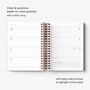 Personalised 2026 Spiral Diary With Monthly And Weekly Layout, thumbnail 2 of 10