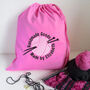 Personalised 'Handmade Goods' Knitting Bag, thumbnail 2 of 6