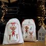 Personalised Christmas Eve Mouse Sack, thumbnail 1 of 12