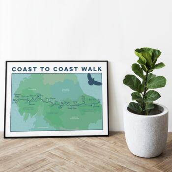 Coast To Coast Map Art Print, 4 of 9
