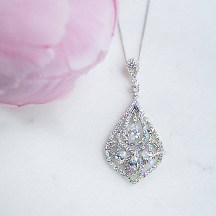 vintage style crystal chandelier pendant by queens & bowl
