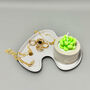 Grey Trinket Tray And Jewellery Tray Gift For Her, thumbnail 2 of 12