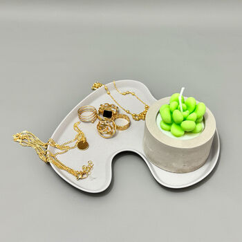Grey Trinket Tray And Jewellery Tray Gift For Her, 2 of 12