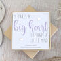 It Takes A Big Heart To Shape A Little Mind Sterling Silver Earrings, thumbnail 1 of 4