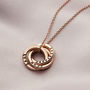 Personalised Mini Russian Ring Necklace, thumbnail 6 of 12