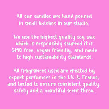 Merry Christmas Personalised Soy Candle Gift, 4 of 4