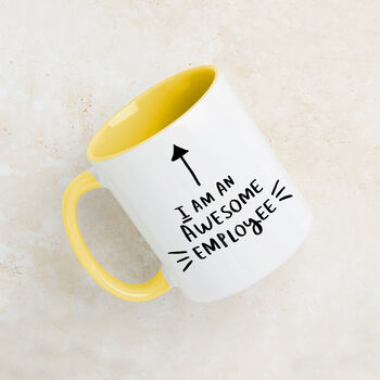 'I Am An Awesome Employee' Staff Colleague Mug, 9 of 12