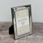 Beltrami Silver Plated Lower Patterned Photo Frame, thumbnail 1 of 3