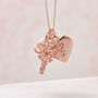 Rose Gold Fairy Godmother Personalised Necklace, thumbnail 6 of 7