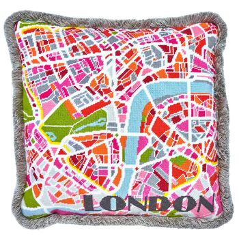 London Light City Map Tapestry Kit, 2 of 4