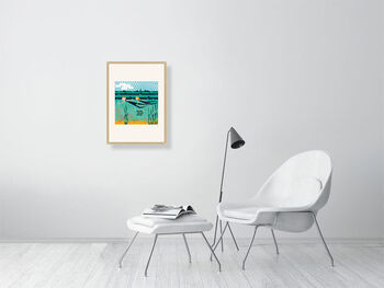 Limited Edition Sea Swimmers A2 Giclée Art Print, 4 of 7
