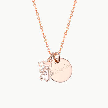 Personalised Crystal Mummy Necklace, 5 of 7