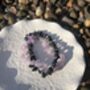 Cape Amethyst And Obsidian Crystal Healing Bracelet, thumbnail 1 of 4