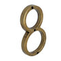 Brass Bee Premium House Numbers In Heritage Five Inch, thumbnail 9 of 10