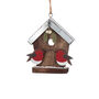 Christmas Hanging Birdhouse Decoration, thumbnail 2 of 4