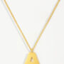 Women's Initial Necklace In 18k Gold, Christmas Jewellery Gift, thumbnail 4 of 12