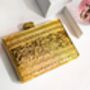 Elayna Mother Of Pearl Gold Clutch, thumbnail 8 of 9