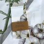 Garlic Rope Painting Cotton Tea Towel, thumbnail 5 of 5