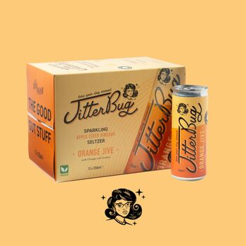 'Orange Jive' Healthy Soft Drink Acv Seltzer Pack, 11 of 12