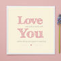 'Love Was Just A Word' Card, thumbnail 1 of 2