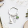 Personalised Cricket Keyring Cricket Gift For Him, thumbnail 2 of 10