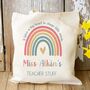 Big Heart Teacher Tote Bag, thumbnail 1 of 2