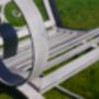 Antique Grey Garden Rocking Chair, thumbnail 2 of 4