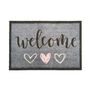 My Mat Patterned Washable My Welcome Hearts Mat, thumbnail 1 of 2