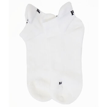 Organic White And Polka White Men's Trainer Socks, 6 of 8