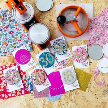 2nd Birthday Badge, Number Age Badge, Boy Birthday, 6 of 6