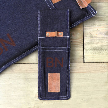 Personalised Denim Garden Tool Sheath, Fathers Day, 2 of 2