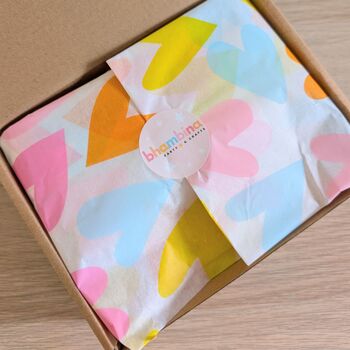 Paint Your Own Plaster Shapes Gift Box Cats, 5 of 5