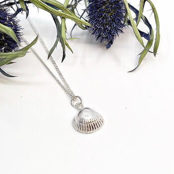 Silver Shell Necklace, 2 of 7