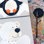 Arctic Animal Nursery Canvas, Hand Painted, thumbnail 5 of 12