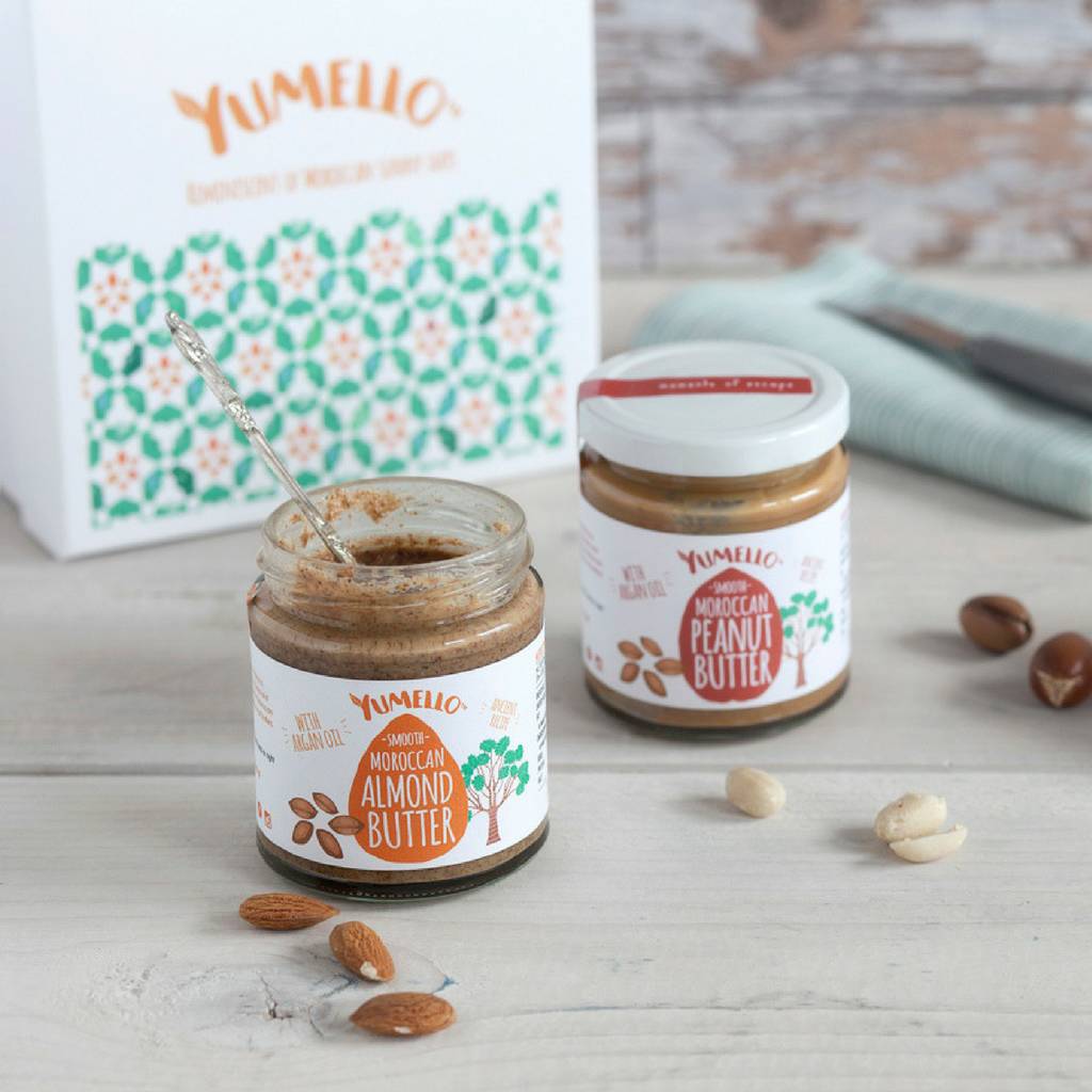 Nut Butter With Argan Oil Duo Gift Box By Yumello