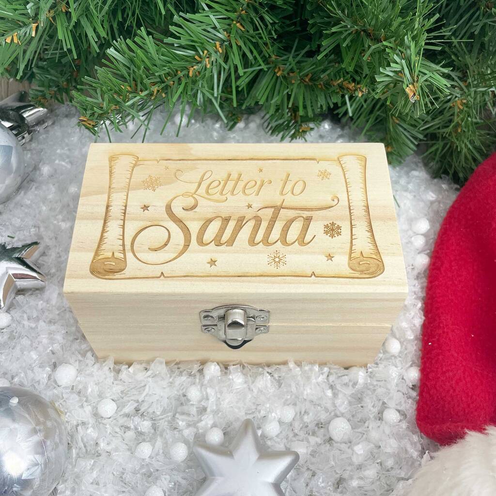 Scroll Letter To Santa Christmas Eve Tradition Box, 1 of 5