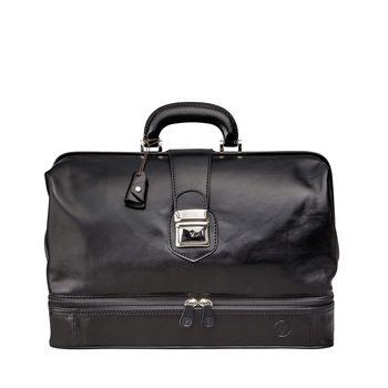 Personalised Leather Doctors Bag.'The Donnini L', 3 of 10