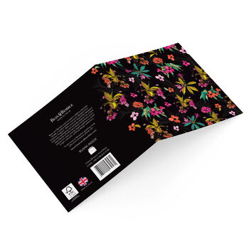 Pack Of British Garden Bird Floral Greeting Cards, 9 of 12