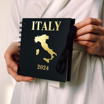 Personalised Travel Scrapbook Travel Gift Holiday Album, 9 of 12