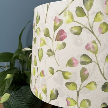 Abbotswick Lime Green And Pink Empire Lampshades, 2 of 9