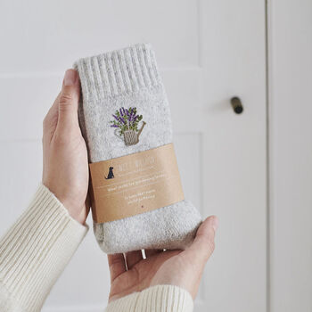 Gardening Wool Socks | Choose From Five Gardening Designs, 3 of 12