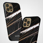 Gold Marquina Marble Tough Case For iPhone, thumbnail 3 of 4