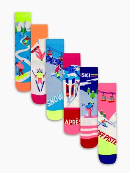 United Oddsocks On The Piste Ladies Gift Box Set, 2 of 4