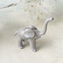 Glass Elephant Figurine | Gift Box, thumbnail 1 of 5