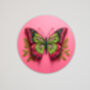 Butterfly Get Well Soon Kaleidoscope Heart Card, Not 3D, thumbnail 10 of 12