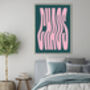 Chaos Typography Art Print, thumbnail 2 of 3