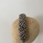 Wool Tweed Padded Braided Headband 'Clara', thumbnail 5 of 12