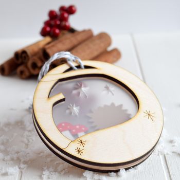 Personalised First Christmas Together Tree Decoration, 2 of 7