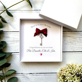 New Home Card With Key Charm, 5 of 6