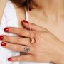 Lucky Horseshoe Personalised Initial Charm Necklace, thumbnail 1 of 10